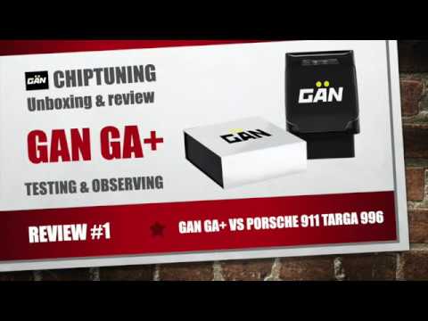 CHIPTUNING REVIEW TEST - GAN GA+  /  Porsche 911 Targa 996 320 hp