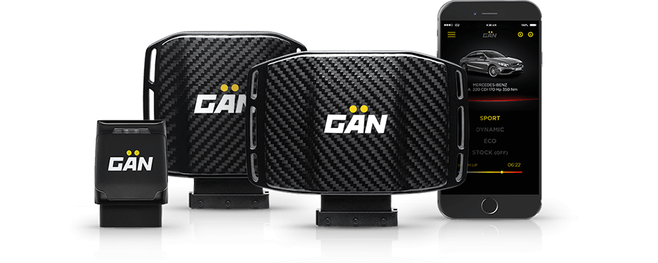 GAN GA, GAN GTL and GAN GT tuning modules and the GAN app
